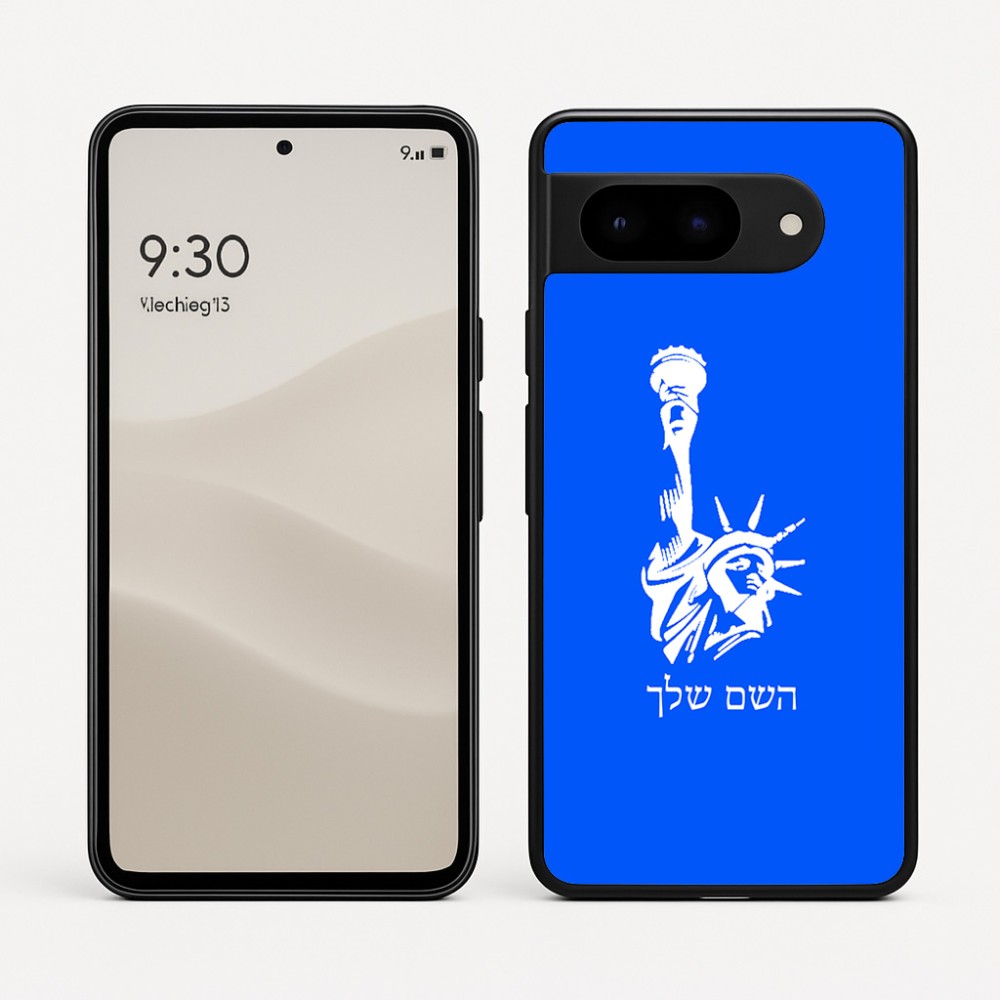 כיסוי בעיצוב אישי עם השם שלך לדגם - Google Pixel 9 5G בעיצוב פסל החירות