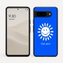 כיסוי בעיצוב אישי עם השם שלך לדגם - Google Pixel 9 5G בעיצוב שמש