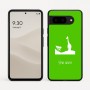 כיסוי בעיצוב אישי עם השם שלך לדגם - Google Pixel 9 5G בעיצוב ג'ירפה באפריקה