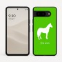 כיסוי בעיצוב אישי עם השם שלך לדגם - Google Pixel 9 5G בעיצוב סוס