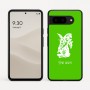 כיסוי בעיצוב אישי עם השם שלך לדגם - Google Pixel 9 5G בעיצוב ארנב מחזיק גזר