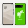 כיסוי בעיצוב אישי עם השם שלך לדגם - Google Pixel 9 5G בעיצוב זברה