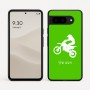 כיסוי בעיצוב אישי עם השם שלך לדגם - Google Pixel 9 5G בעיצוב מוטוקרוס