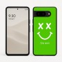 כיסוי בעיצוב אישי עם השם שלך לדגם - Google Pixel 9 5G בעיצוב סמיילי