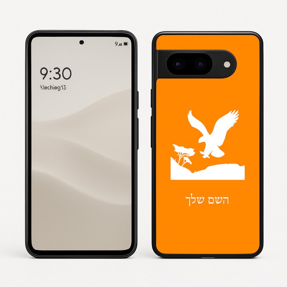 כיסוי בעיצוב אישי עם השם שלך לדגם - Google Pixel 9 5G בעיצוב נשר אמריקאי
