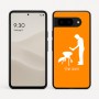 כיסוי בעיצוב אישי עם השם שלך לדגם - Google Pixel 9 5G בעיצוב גריל ברביקיו