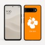 כיסוי בעיצוב אישי עם השם שלך לדגם - Google Pixel 9 5G בעיצוב פרח היביסקוס