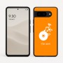 כיסוי בעיצוב אישי עם השם שלך לדגם - Google Pixel 9 5G בעיצוב תקליטור - אזור מוזיקה
