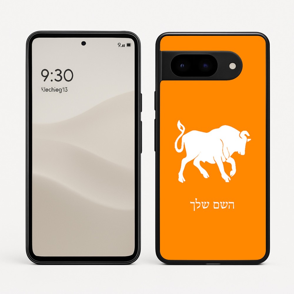 כיסוי בעיצוב אישי עם השם שלך לדגם - Google Pixel 9 5G בעיצוב מזלות - שור