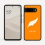 כיסוי בעיצוב אישי עם השם שלך לדגם - Google Pixel 9 5G בעיצוב נוצת נוצה