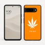 כיסוי בעיצוב אישי עם השם שלך לדגם - Google Pixel 9 5G בעיצוב עלה מריחואנה - גראס