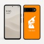 כיסוי בעיצוב אישי עם השם שלך לדגם - Google Pixel 9 5G בעיצוב מיקרוסקופ