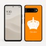 כיסוי בעיצוב אישי עם השם שלך לדגם - Google Pixel 9 5G בעיצוב כתר מלכותי