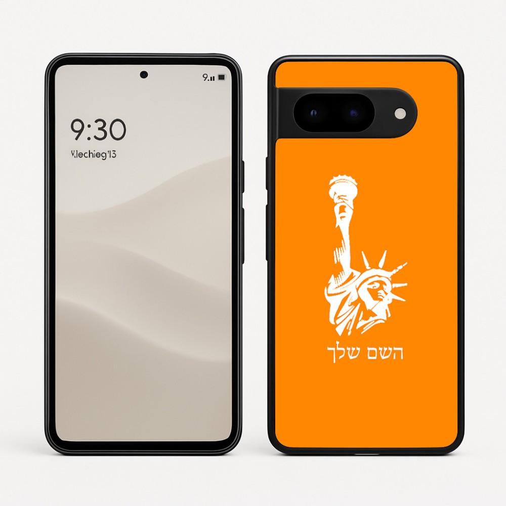 כיסוי בעיצוב אישי עם השם שלך לדגם - Google Pixel 9 5G בעיצוב פסל החירות