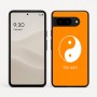 כיסוי בעיצוב אישי עם השם שלך לדגם - Google Pixel 9 5G בעיצוב סמל יינג יאנג