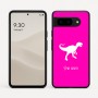 כיסוי בעיצוב אישי עם השם שלך לדגם - Google Pixel 9 5G בעיצוב דינוזאור