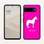 כיסוי בעיצוב אישי עם השם שלך לדגם - Google Pixel 9 5G בעיצוב סוס