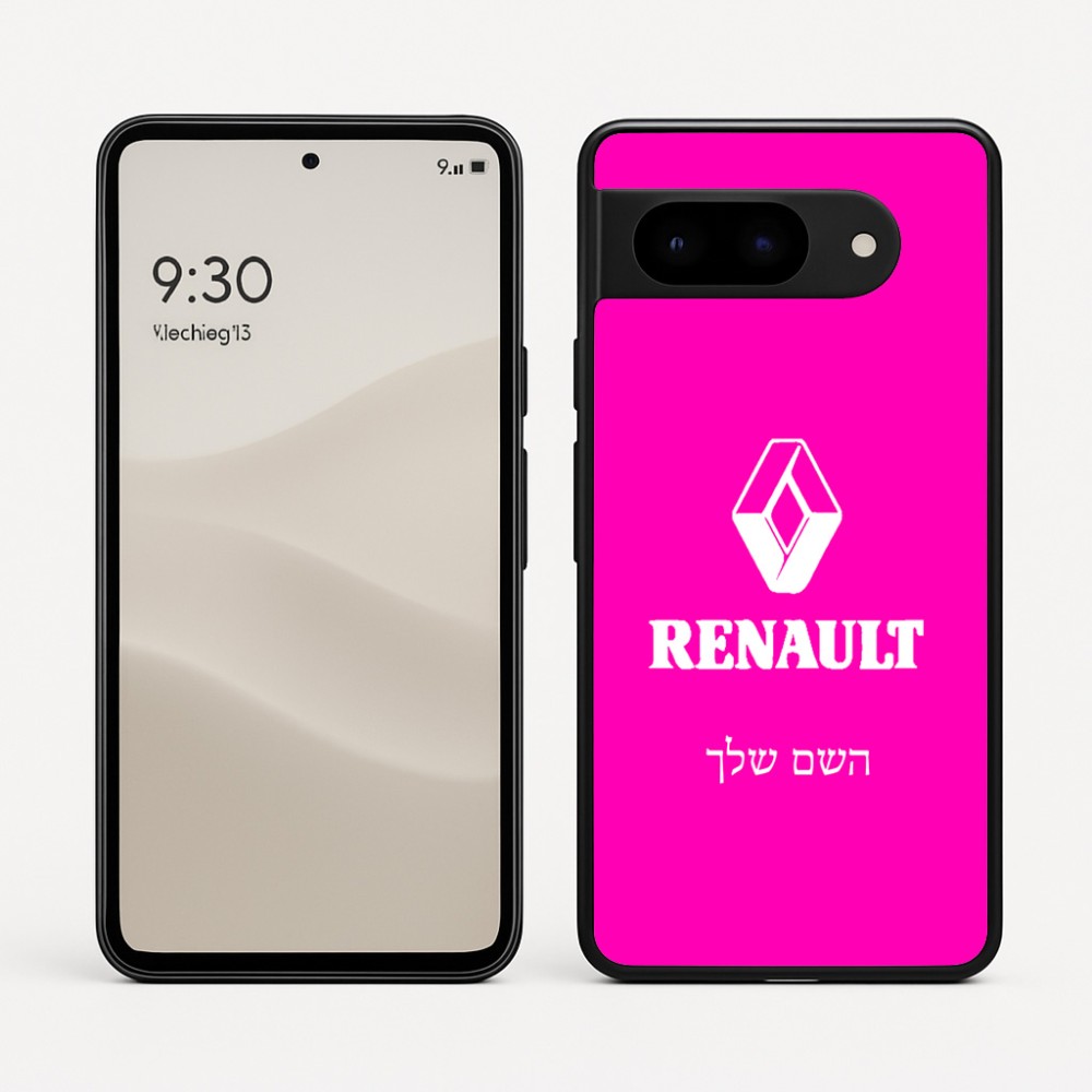 כיסוי בעיצוב אישי עם השם שלך לדגם - Google Pixel 9 5G בעיצוב רנו