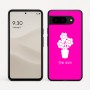 כיסוי בעיצוב אישי עם השם שלך לדגם - Google Pixel 9 5G בעיצוב פרח
