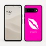 כיסוי בעיצוב אישי עם השם שלך לדגם - Google Pixel 9 5G בעיצוב שפתיים - נשיקה
