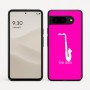 כיסוי בעיצוב אישי עם השם שלך לדגם - Google Pixel 9 5G בעיצוב סקסופון