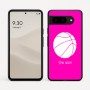 כיסוי בעיצוב אישי עם השם שלך לדגם - Google Pixel 9 5G בעיצוב כדורסל