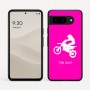 כיסוי בעיצוב אישי עם השם שלך לדגם - Google Pixel 9 5G בעיצוב מוטוקרוס