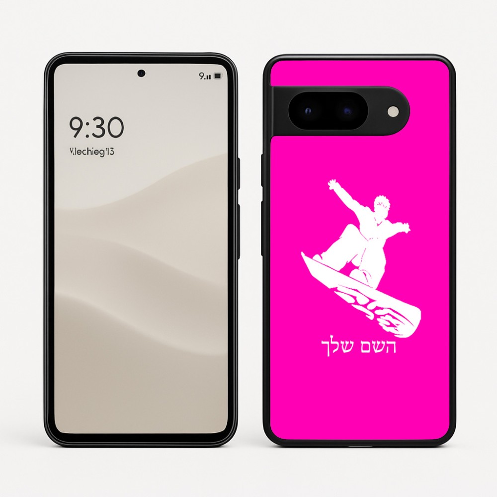 כיסוי בעיצוב אישי עם השם שלך לדגם - Google Pixel 9 5G בעיצוב סנובורדיסט