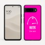 כיסוי בעיצוב אישי עם השם שלך לדגם - Google Pixel 9 5G בעיצוב מיכל של בירה