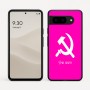 כיסוי בעיצוב אישי עם השם שלך לדגם - Google Pixel 9 5G בעיצוב פטיש ומגל