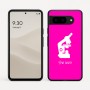 כיסוי בעיצוב אישי עם השם שלך לדגם - Google Pixel 9 5G בעיצוב מיקרוסקופ