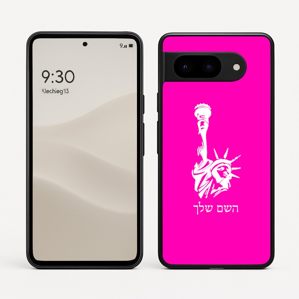 כיסוי בעיצוב אישי עם השם שלך לדגם - Google Pixel 9 5G בעיצוב פסל החירות