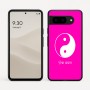 כיסוי בעיצוב אישי עם השם שלך לדגם - Google Pixel 9 5G בעיצוב סמל יינג יאנג