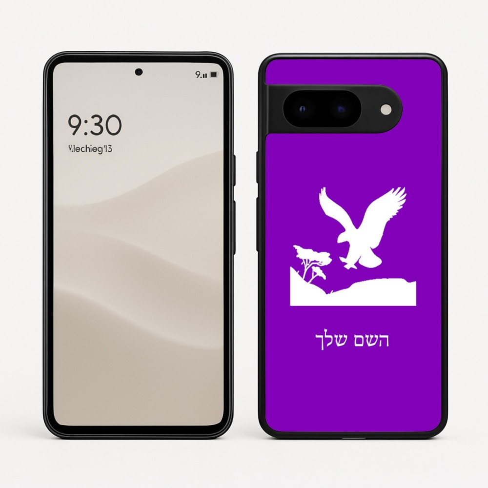 כיסוי בעיצוב אישי עם השם שלך לדגם - Google Pixel 9 5G בעיצוב נשר אמריקאי