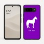 כיסוי בעיצוב אישי עם השם שלך לדגם - Google Pixel 9 5G בעיצוב סוס
