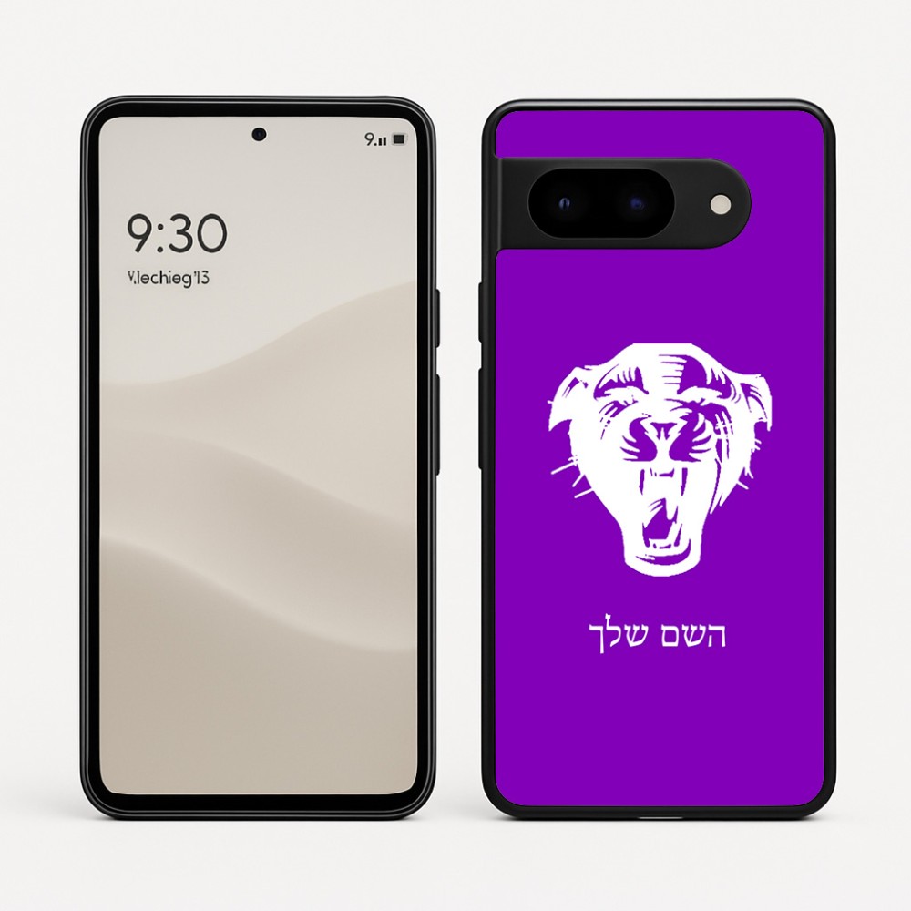 כיסוי בעיצוב אישי עם השם שלך לדגם - Google Pixel 9 5G בעיצוב פני פנטרה
