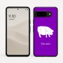 כיסוי בעיצוב אישי עם השם שלך לדגם - Google Pixel 9 5G בעיצוב חזיר