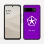 כיסוי בעיצוב אישי עם השם שלך לדגם - Google Pixel 9 5G בעיצוב קרייזלר