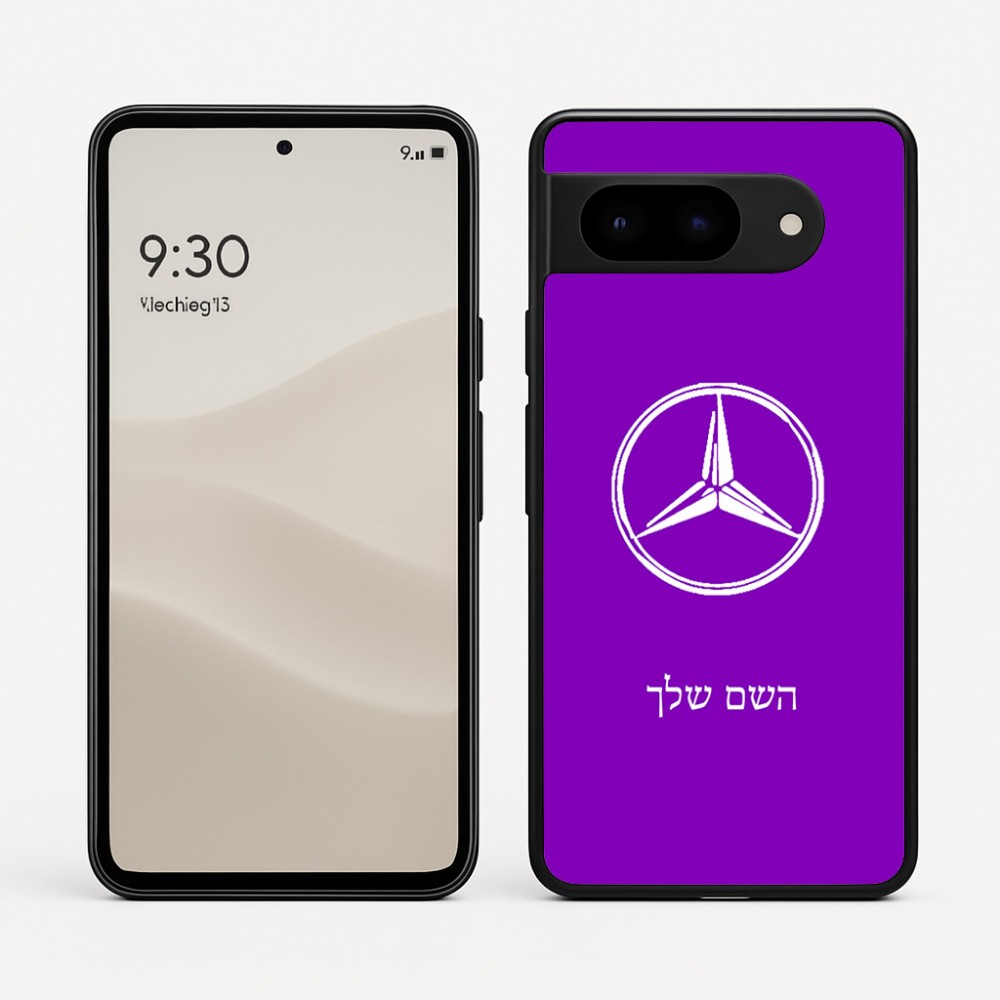 כיסוי בעיצוב אישי עם השם שלך לדגם - Google Pixel 9 5G בעיצוב מרצדס-בנץ