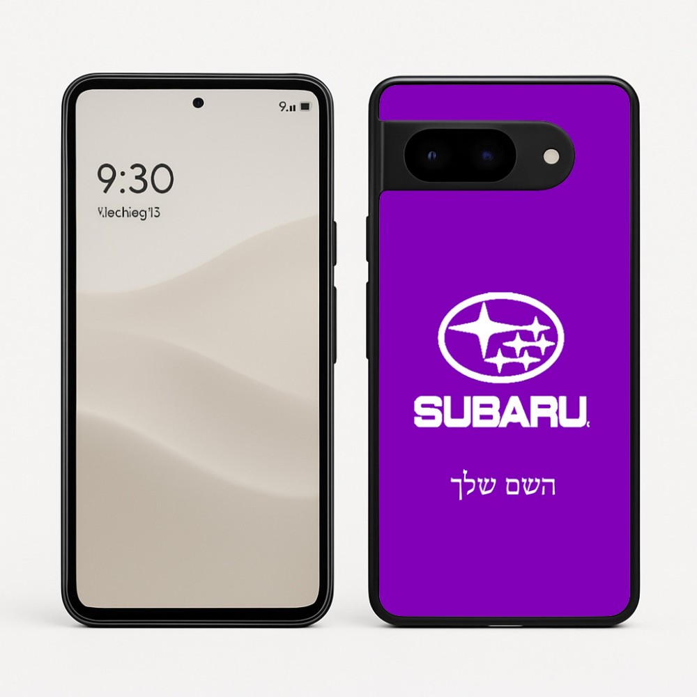 כיסוי בעיצוב אישי עם השם שלך לדגם - Google Pixel 9 5G בעיצוב סובארו