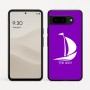 כיסוי בעיצוב אישי עם השם שלך לדגם - Google Pixel 9 5G בעיצוב סירה