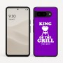 כיסוי בעיצוב אישי עם השם שלך לדגם - Google Pixel 9 5G בעיצוב מלך הגריל