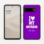 כיסוי בעיצוב אישי עם השם שלך לדגם - Google Pixel 9 5G בעיצוב אוהבת את החבר שלי