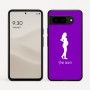 כיסוי בעיצוב אישי עם השם שלך לדגם - Google Pixel 9 5G בעיצוב אישה בהריון
