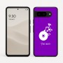 כיסוי בעיצוב אישי עם השם שלך לדגם - Google Pixel 9 5G בעיצוב תקליטור - אזור מוזיקה
