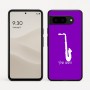 כיסוי בעיצוב אישי עם השם שלך לדגם - Google Pixel 9 5G בעיצוב סקסופון