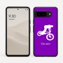 כיסוי בעיצוב אישי עם השם שלך לדגם - Google Pixel 9 5G בעיצוב רוכב אופניים