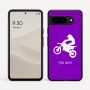 כיסוי בעיצוב אישי עם השם שלך לדגם - Google Pixel 9 5G בעיצוב מוטוקרוס