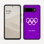 כיסוי בעיצוב אישי עם השם שלך לדגם - Google Pixel 9 5G בעיצוב אולימפי