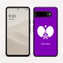 כיסוי בעיצוב אישי עם השם שלך לדגם - Google Pixel 9 5G בעיצוב פינג פונג